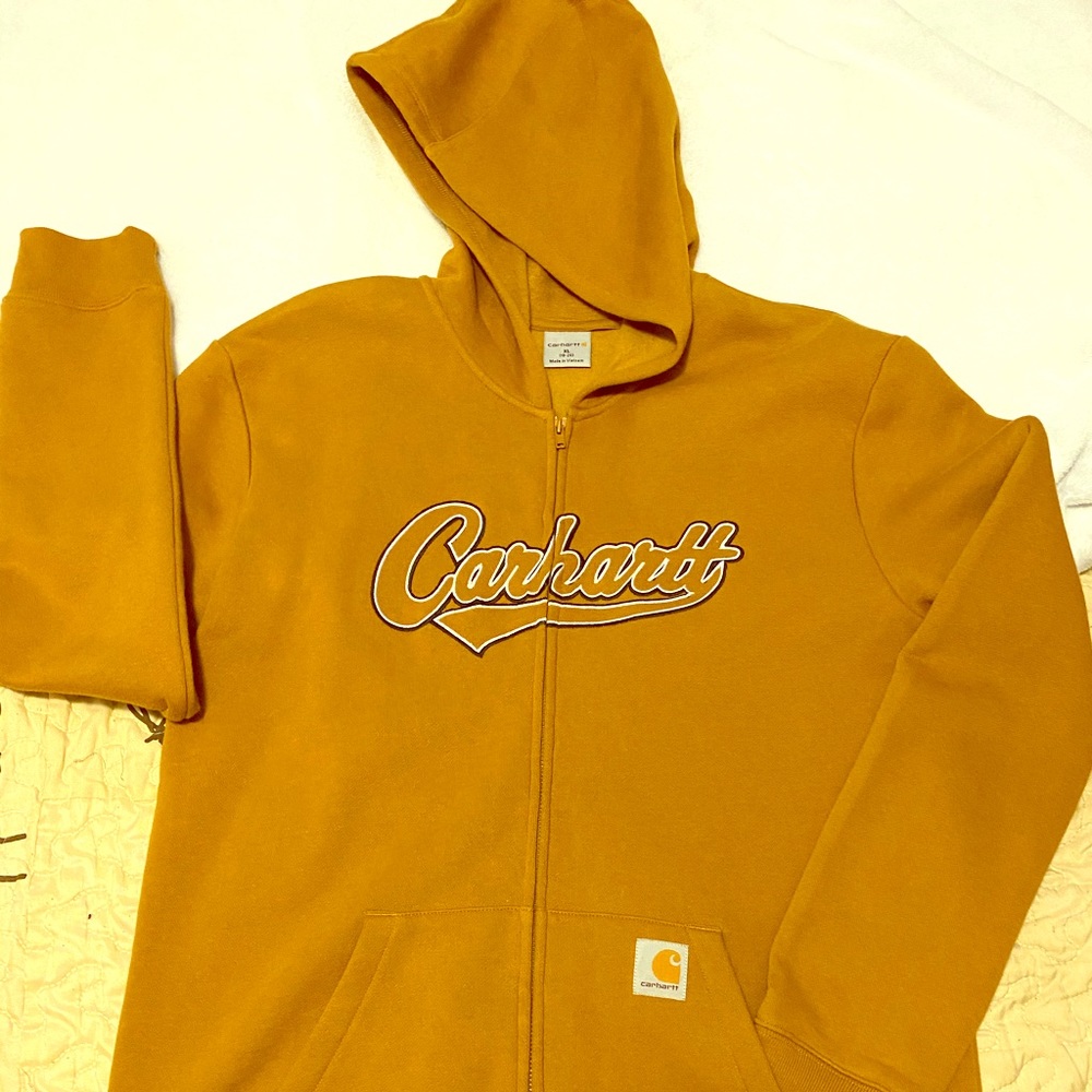 Carhartt zip up hoodie